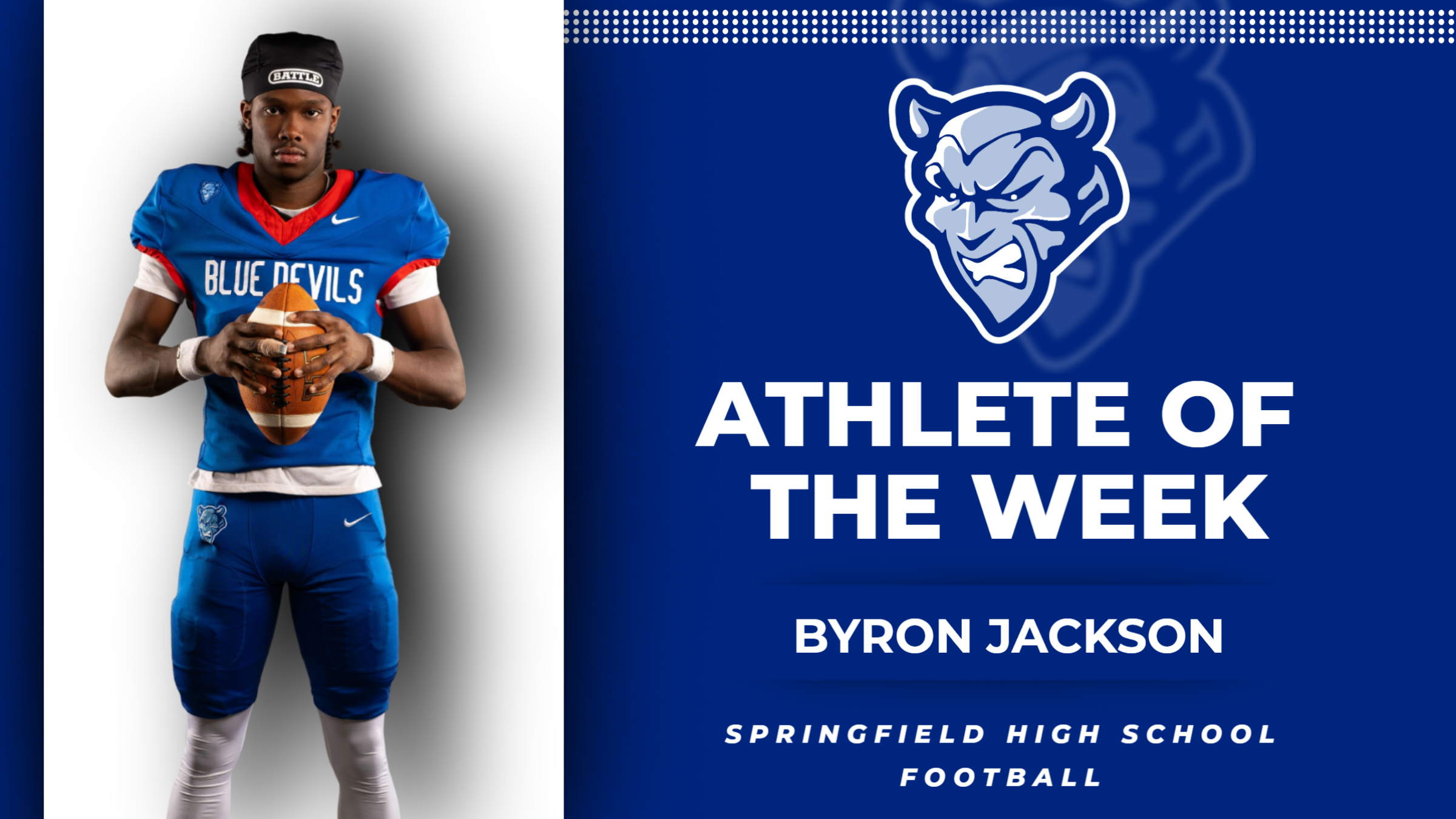 Athlete of the Week: Byron Jackson